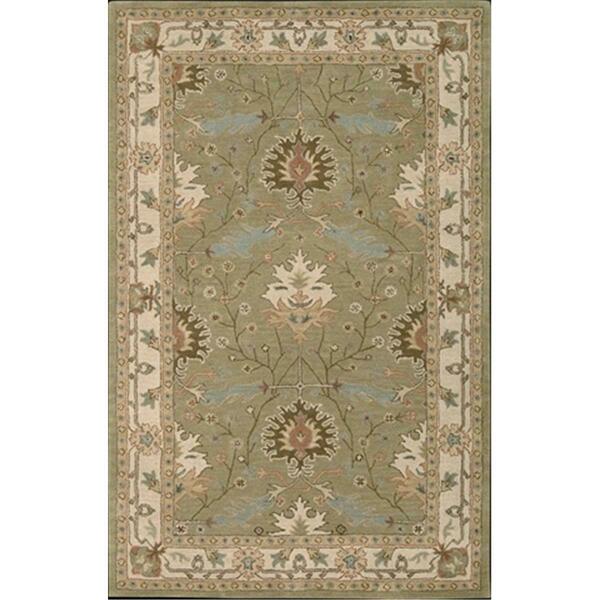 Nourison India House Area Rug Collection Sage 8 Ft X 10 Ft 6 In. Rectangle 99446002181